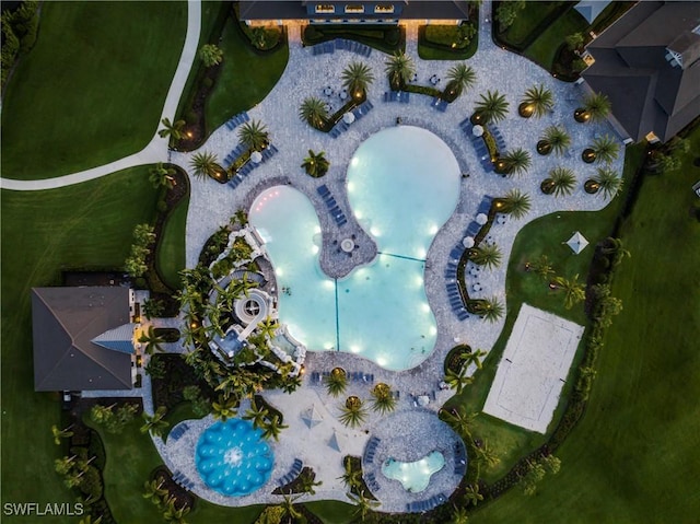 19387 Elston Way, Estero, FL 33928 - view of property location with a pool area