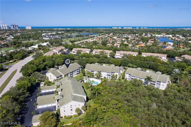 28871 Bermuda Lago Ct Unit 304, Bonita Springs, FL 34134 - aerial overview of property's location with a large body of water