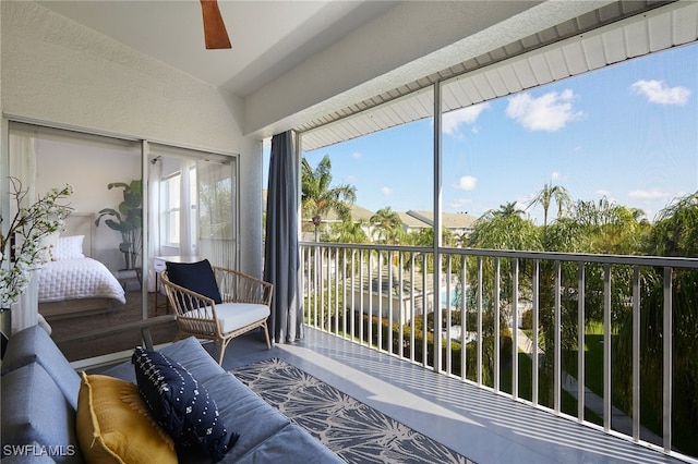 28871 Bermuda Lago Ct Unit 304, Bonita Springs, FL 34134 - sunroom / solarium with lofted ceiling