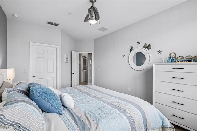 43301 Water Bird Way Unit 5221, Punta Gorda, FL 33982 - bedroom featuring a ceiling fan