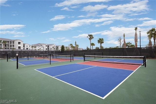 43301 Water Bird Way Unit 5221, Punta Gorda, FL 33982 - view of tennis court with community basketball court