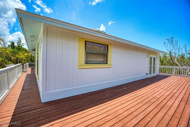 1674 Bunting Ln, Sanibel, FL 33957 - deck with french doors