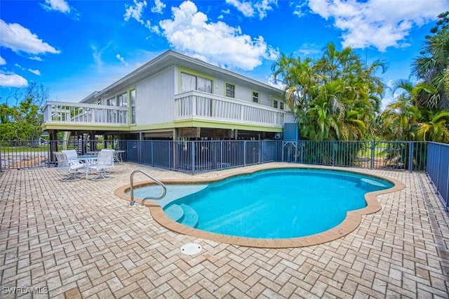 1674 Bunting Ln, Sanibel, FL 33957 - view of pool with a patio