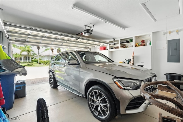 28283 Koi Way, Bonita Springs, FL 34135 - garage with electric panel and a garage door opener