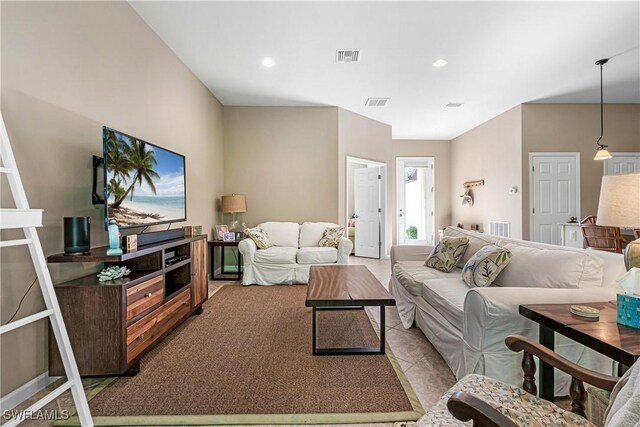 9078 Triangle Palm Ln, Fort Myers, FL 33913 - living area featuring recessed lighting