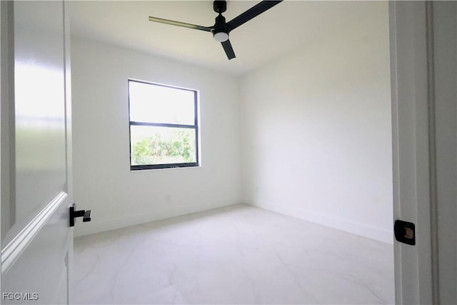 2713 8th St W, Lehigh Acres, FL 33971 - unfurnished room featuring ceiling fan
