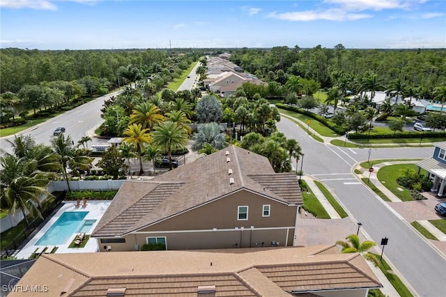 3240 Pilot Cir, Naples, FL 34120 - aerial view of a pool