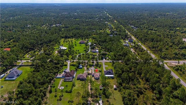 1271 16th St NE, Naples, FL 34120 - aerial overview of property's location featuring a forest