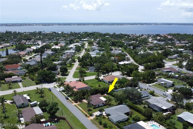 1015 El Valle Ave, Fort Myers, FL 33919 - view of property location featuring a nearby body of water and nearby suburban area