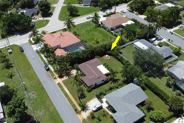 1015 El Valle Ave, Fort Myers, FL 33919 - aerial view of property's location with nearby suburban area