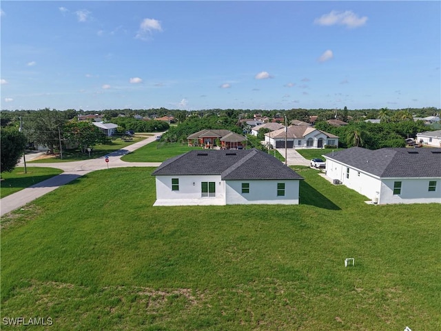 5001 Bywood St, Lehigh Acres, FL 33971 - aerial perspective of suburban area
