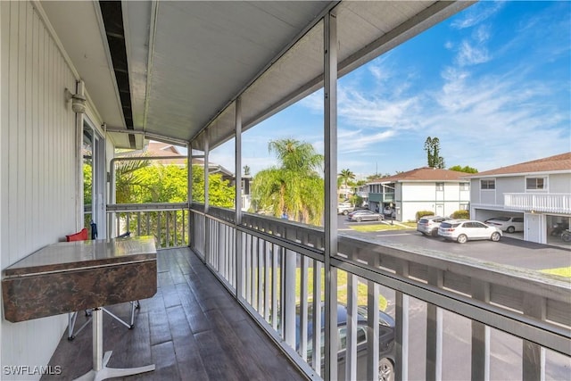 3284 Royal Canadian Trce Unit 4, Fort Myers, FL 33907 - balcony featuring a residential view