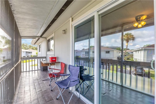 3284 Royal Canadian Trce Unit 4, Fort Myers, FL 33907 - balcony featuring a residential view