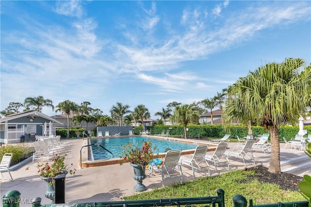 3284 Royal Canadian Trce Unit 4, Fort Myers, FL 33907 - community pool featuring a patio