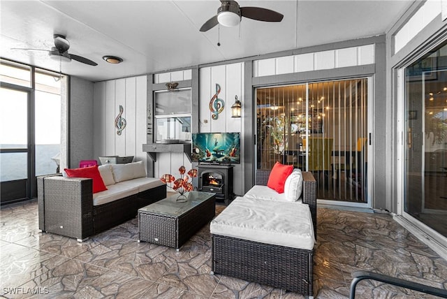 9761 Maplecrest Cir, Lehigh Acres, FL 33936 - view of sunroom / solarium