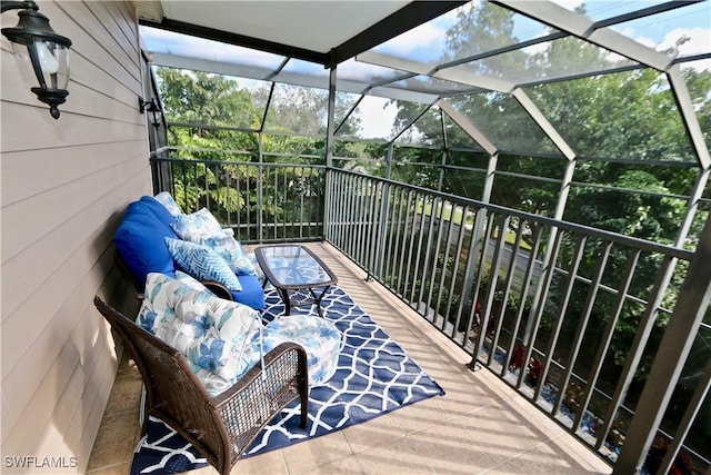 2855 Coach House Way, Naples, FL 34105 - balcony featuring an outdoor living space