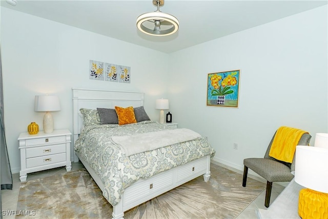 5467 Double Eagle Cir Unit 3212, Ave Maria, FL 34142 - tiled bedroom featuring baseboards