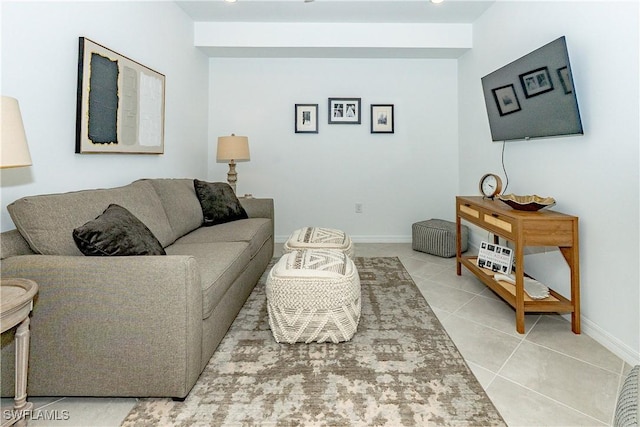 5467 Double Eagle Cir Unit 3212, Ave Maria, FL 34142 - living area with baseboards and light tile patterned floors