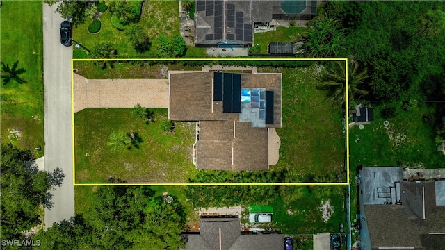 27780 Matheson Ave, Bonita Springs, FL 34135 - aerial view of property's location with property parcel outlined