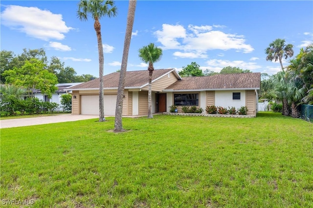 27780 Matheson Ave, Bonita Springs, FL 34135 - ranch-style home with a garage and concrete driveway
