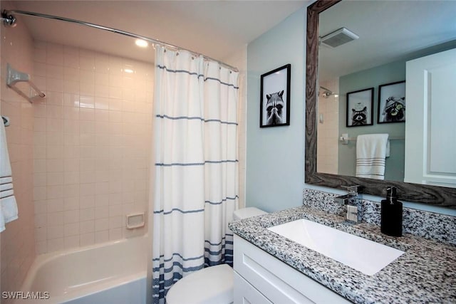 8849 Somerset Blvd, Fort Myers, FL 33919 - bathroom with vanity and shower / bath combination with curtain