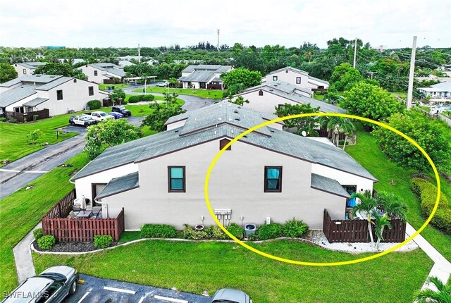 8849 Somerset Blvd, Fort Myers, FL 33919 - aerial perspective of suburban area
