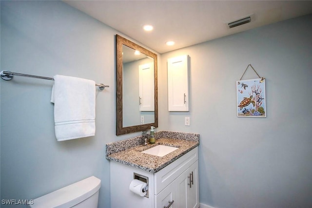 8849 Somerset Blvd, Fort Myers, FL 33919 - bathroom with vanity and recessed lighting