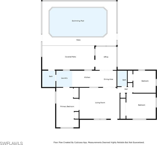 1423 Charles Rd, Fort Myers, FL 33919 - view of floor plan / room layout