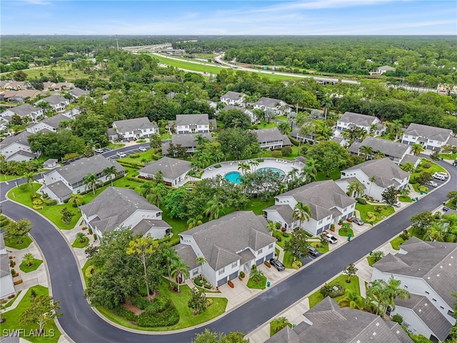 1170 Partridge Ln Unit 202, Naples, FL 34104 - aerial perspective of suburban area