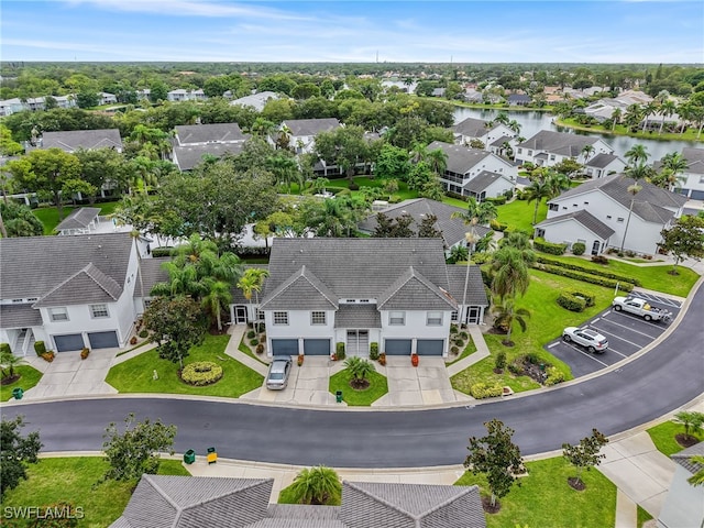 1170 Partridge Ln Unit 202, Naples, FL 34104 - aerial view of residential area with a large body of water