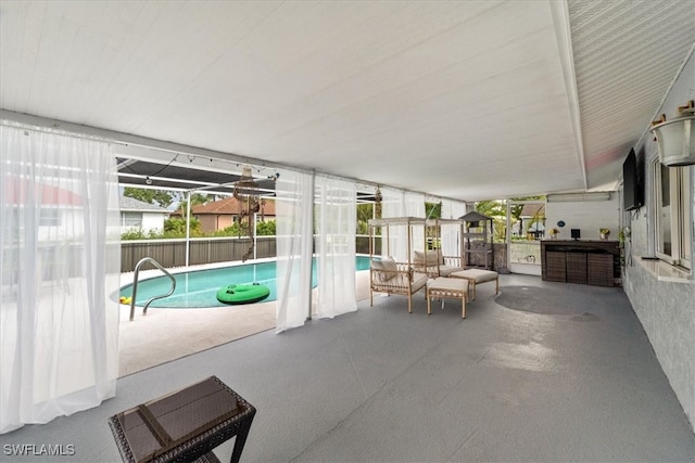 17236 Lee Rd, Fort Myers, FL 33967 - view of swimming pool featuring a hot tub