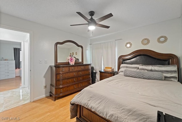 17236 Lee Rd, Fort Myers, FL 33967 - bedroom featuring light wood-style floors and a ceiling fan