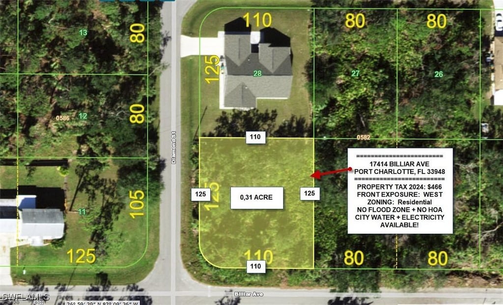 17414 Billiar Ave, Port Charlotte, FL 33948