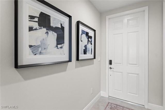 2609 Seychelles Cir Unit 1603, Naples, FL 34112 - doorway featuring baseboards