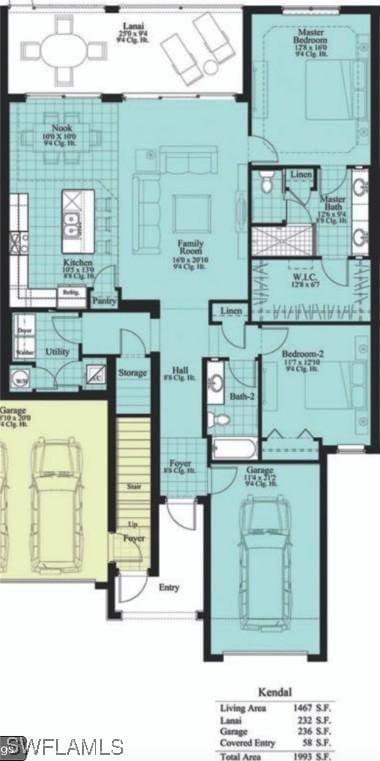 2609 Seychelles Cir Unit 1603, Naples, FL 34112 - view of property floor plan
