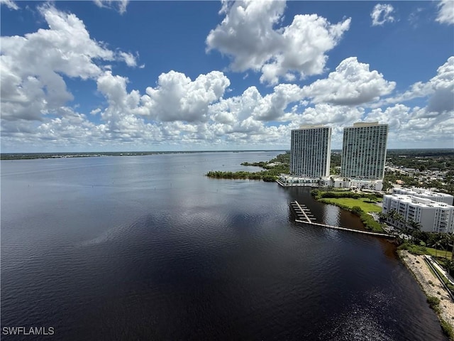 2797 1st St Unit 2004, Fort Myers, FL 33916 - water view featuring nearby urban area