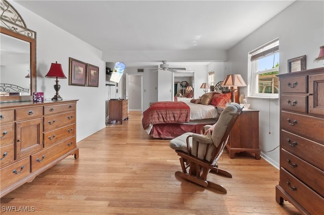 4180 Coconut Cir S, Naples, FL 34104 - bedroom featuring light wood finished floors