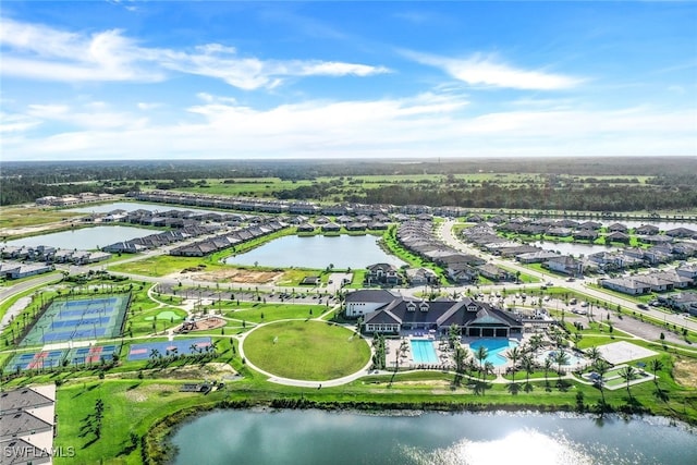 14044 Hunter Oak Dr, Fort Myers, FL 33913 - aerial view of residential area featuring a nearby body of water