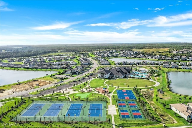 14044 Hunter Oak Dr, Fort Myers, FL 33913 - aerial view of residential area featuring a nearby body of water