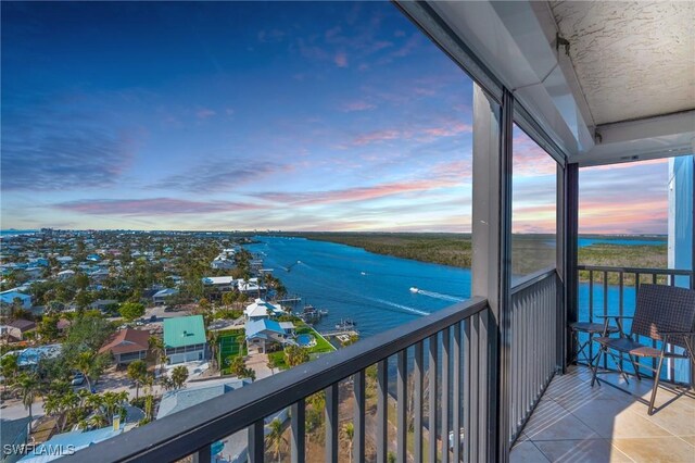 4753 Estero Blvd Unit 1405, Fort Myers Beach, FL 33931 - balcony with a water view