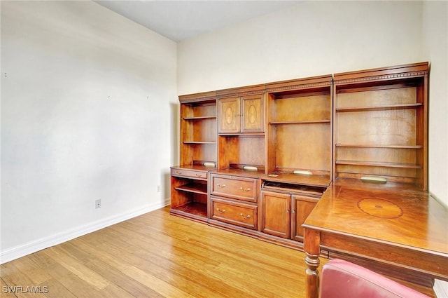 3206 SW 4th Ln, Cape Coral, FL 33991 - office space with light wood-style flooring and baseboards