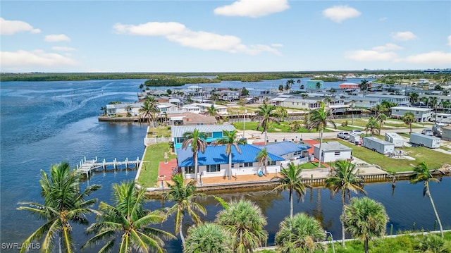 867 Oak St, Fort Myers Beach, FL 33931 - aerial view of a large body of water