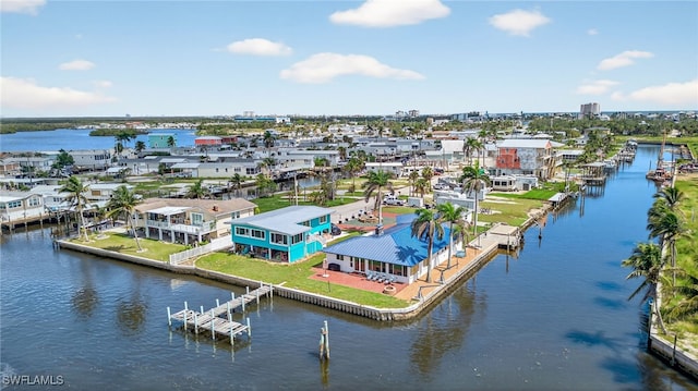 867 Oak St, Fort Myers Beach, FL 33931 - bird's eye view of a large body of water