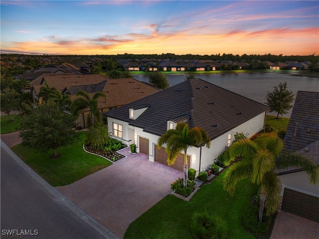 7478 Winding Cypress Dr, Naples, FL 34114 - aerial perspective of suburban area featuring a nearby body of water