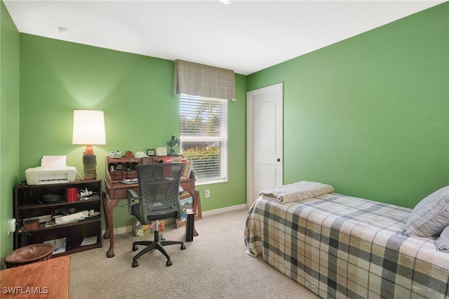 6425 Estero Bay Dr, Fort Myers, FL 33908 - carpeted bedroom with baseboards and an office area
