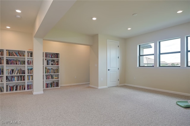 4442 Battlecreek Way, Ave Maria, FL 34142 - below grade area with carpet flooring and recessed lighting