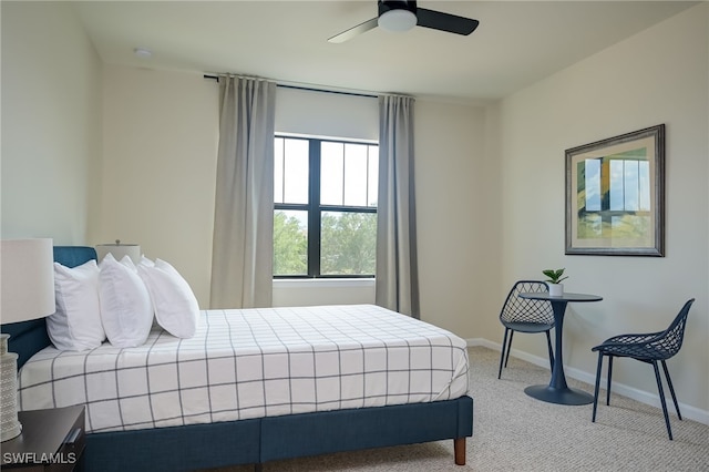 4442 Battlecreek Way, Ave Maria, FL 34142 - bedroom featuring carpet floors and ceiling fan