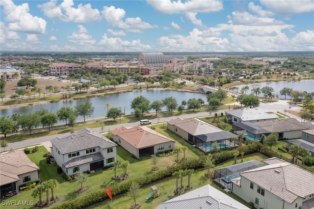 4442 Battlecreek Way, Ave Maria, FL 34142 - aerial view of residential area with a nearby body of water