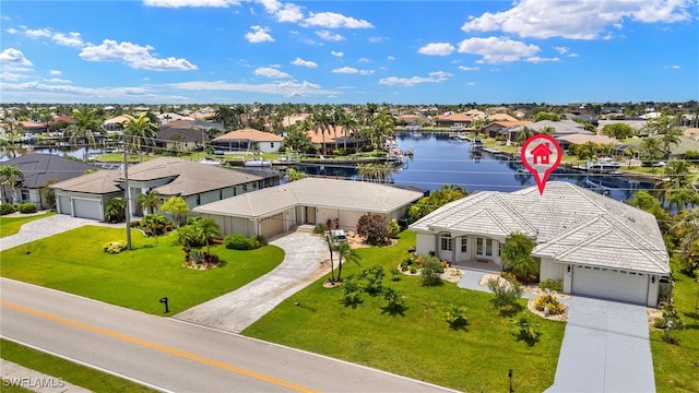 3615 Tripoli Blvd, Punta Gorda, FL 33950 - aerial perspective of suburban area featuring a large body of water