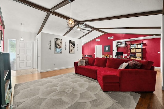 770 Wilson Ave, Fort Myers, FL 33919 - living room with wood finished floors and ceiling fan